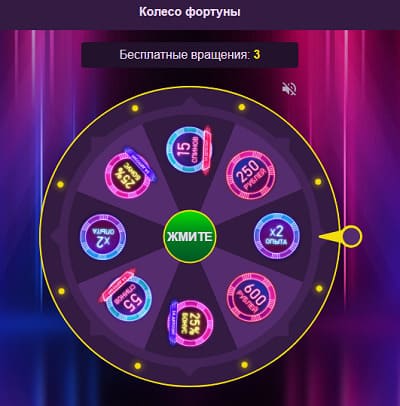 Колесо фортуны Клубника казино